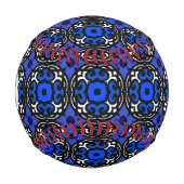 Ethnisches Muster mit türkischen Motiven Baseball (Vorderseite)