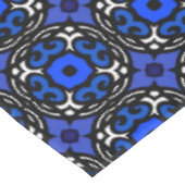 Ethnisches Muster mit türkischen Motiven Tischdecke (Schrägansicht)