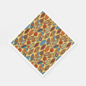 Ethnisches Muster Serviette (Ecke)