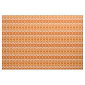 ethnisches orange Muster Stoff (Fat Quarter (45,7 x 55,9 cm))