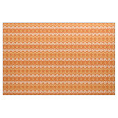 ethnisches orange Muster Stoff (Fat Quarter (45,7 x 55,9 cm))