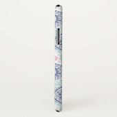 Ethnisches Paisley-Muster Case-Mate iPhone Hülle (Hinten/Rechts)