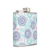 Ethnisches Paisley-Muster Flachmann (Rechts)