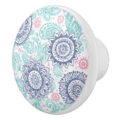 Ethnisches Paisley-Muster Keramikknauf (Rechts)