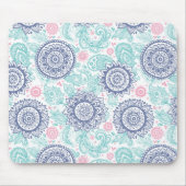 Ethnisches Paisley-Muster Mousepad (Vorne)