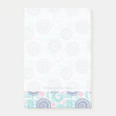 Ethnisches Paisley-Muster Post-it Klebezettel (Vorderseite)