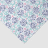 Ethnisches Paisley-Muster Seidenpapier (Ausschnitt)