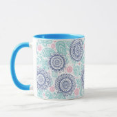 Ethnisches Paisley-Muster Tasse (Links)