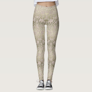ethnisches Stammes- afrikanisches Muster Leggings
