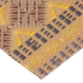 ethnisches Stammes- afrikanisches Muster Tischdecke (Schrägansicht)