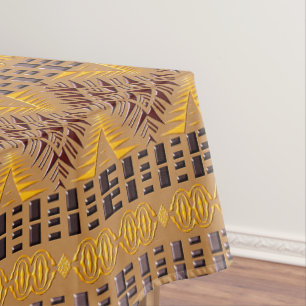 ethnisches Stammes- afrikanisches Muster Tischdecke