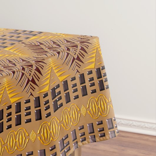 ethnisches Stammes- afrikanisches Muster Tischdecke (Beispiel)