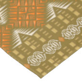 ethnisches Stammes- afrikanisches Muster Tischdecke (Schrägansicht)