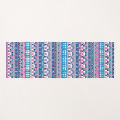 Ethnisches Stammesmuster Yogamatte (Vorderseite (Horizontal))