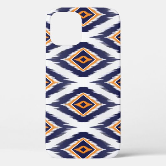 Ethnisches Stammmotiv: Ikat Muster. Case-Mate iPhone Hülle (Rückseite)