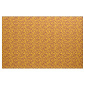 Ethnisches Stammmuster Orange Brown Gelb Stoff (Yard (91,4 cm))