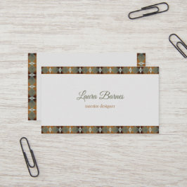 Ethnisches südwestliches Design. Text Visitenkarte