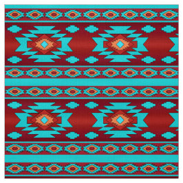 Ethnisches südwestliches geometrisches Muster Stoff