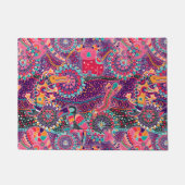 Ethnisches Tiermuster Fußmatte (Vorderseite)