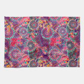 Ethnisches Tiermuster Küchentuch (Horizontal)