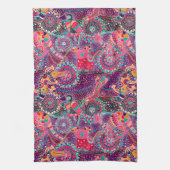 Ethnisches Tiermuster Küchentuch (Vertikal)