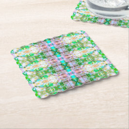 Ethnisches Vintages Muster - Elegante Boho Fantasy Untersetzer