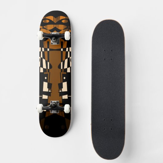 Ethnizität Skateboard (Vorderseite)