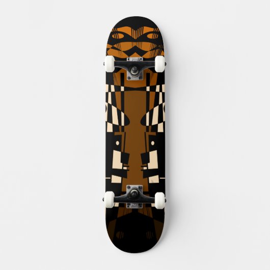 Ethnizität Skateboard (Vorderseite)