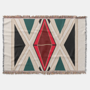 Ethno-Beige Tagesdecke Boho Fransen Decke