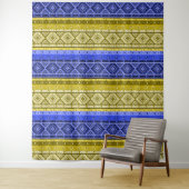 Ethno boho, Stammethno, traditioneller Zierbaum Wandteppich (Beispiel)