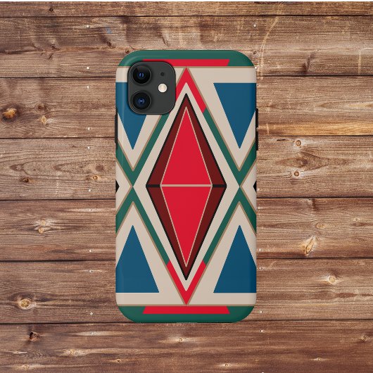 Ethno Muster Green Case-Mate iPhone Hülle