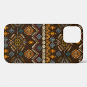 Ethno-nahtloses Muster. Ethnischer Boho-Ornament.  Case-Mate iPhone Hülle (Rückseite (Horizontal))
