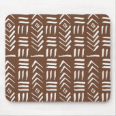 Ethno-Stammes-Schlammtuch geometrische Muster Mousepad (Vorne)