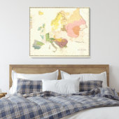Ethnografie, Europa Leinwanddruck (Insitu (Schlafzimmer))