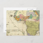 Ethnografische Karte Afrikas (Vorne/Hinten)