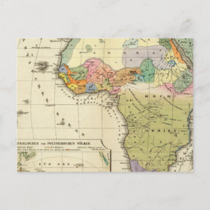 Ethnografische Karte Afrikas