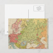 Ethnografisches Europa Postkarte (Vorne/Hinten)