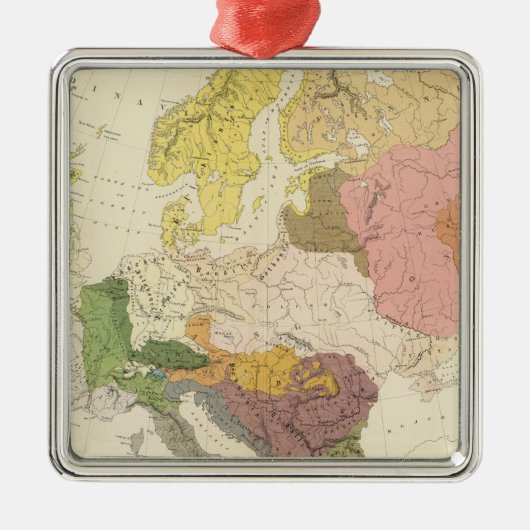 Ethnographisch, Europa Silbernes Ornament (Vorne)