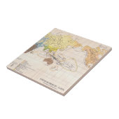 Ethnographische Karte der Welt Fliese (Seite)