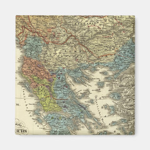 Ethnographische Karte des Osmanischen Reiches Magnet