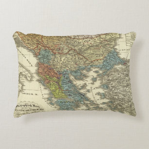 Ethnographische Karte des Osmanischen Reichs Dekokissen