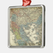 Ethnographische Karte des Osmanischen Reichs Ornament Aus Metall (Links)