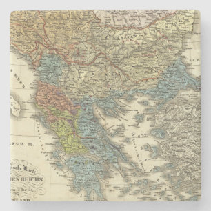 Ethnographische Karte des Osmanischen Reichs Steinuntersetzer