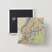 Ethnographische Karte Europas Button (Vorne & Hinten)