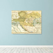 Ethnographische Karte Europas Leinwanddruck (Insitu (Holzboden))