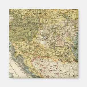 Ethnographische Karte Europas Magnet