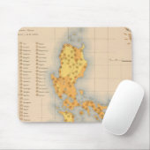 Ethnographische Karte Nr. 3 Mousepad (Mit Mouse)