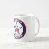 ETIDPA Texas Stern-Schale Kaffeetasse (VorderseiteRechts)