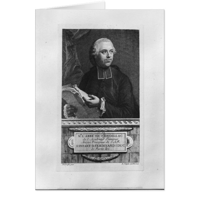 Etienne Bonnot de Condillac (Vorne)