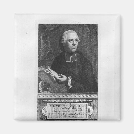 Etienne Bonnot de Condillac Magnet (Vorne)
